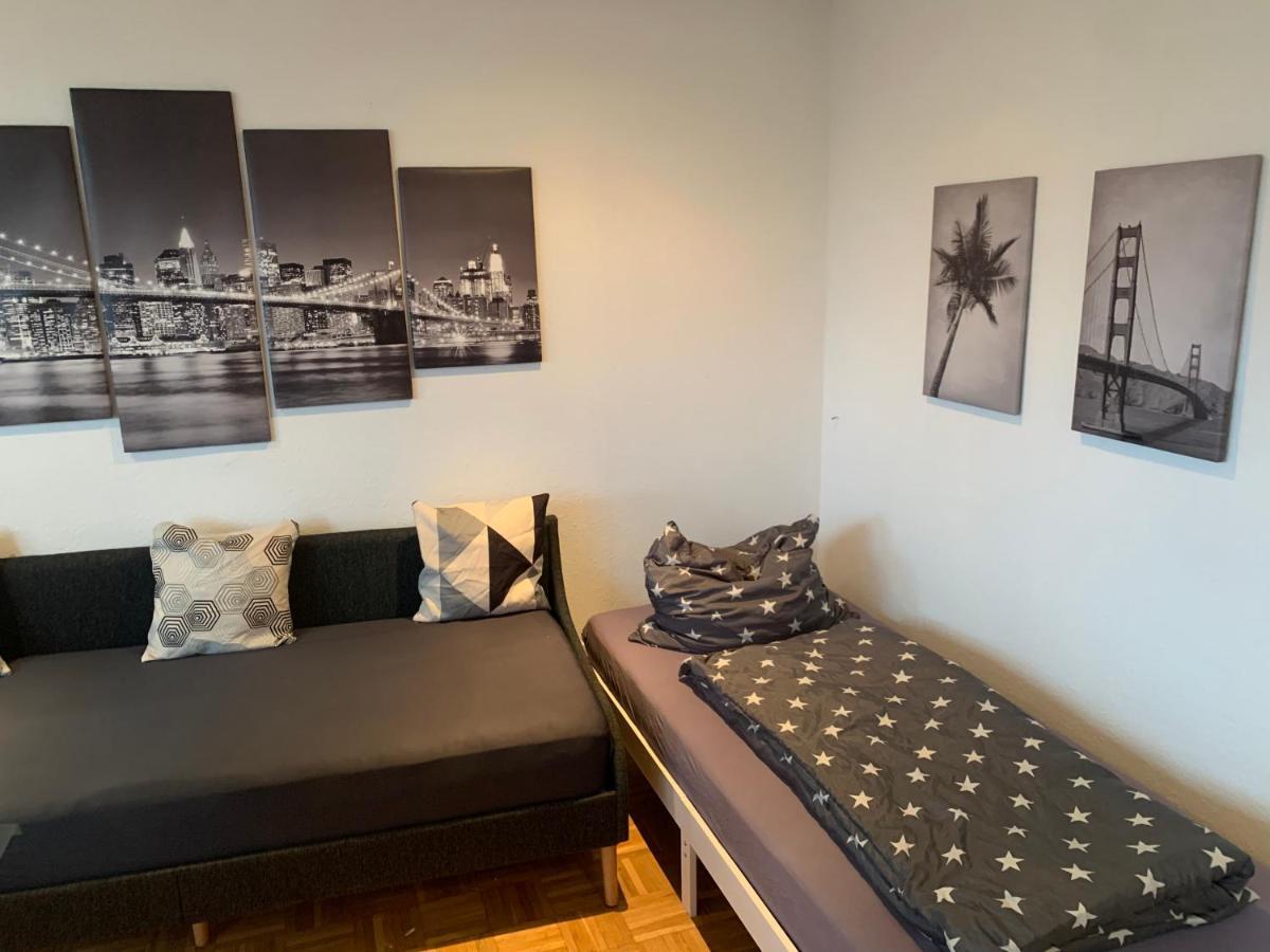 Mainpark Apartment 4 Schlafzimmer Bis Zu 10 Personen Direkt Ueber Aschaffapartment Bei Aschaffenburg Mainaschaff Buitenkant foto