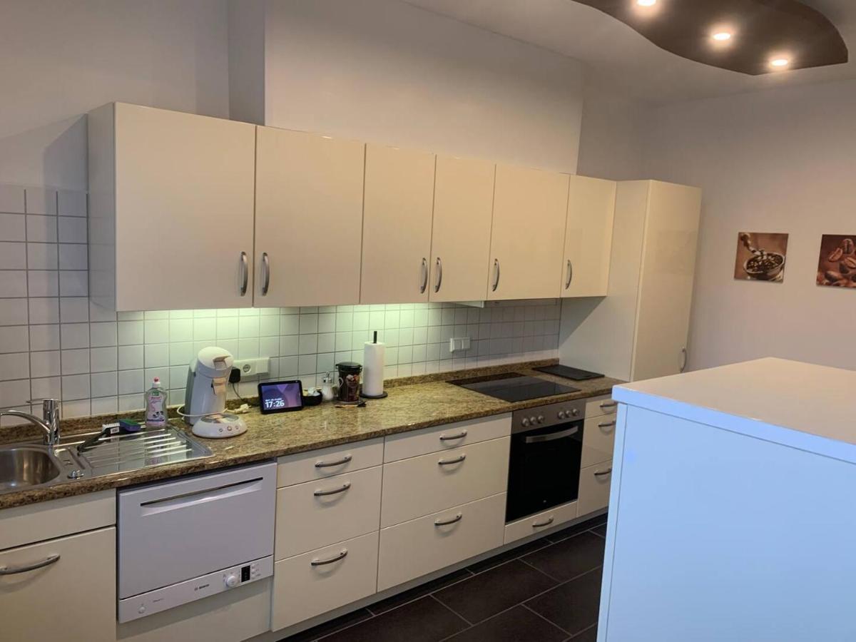 Mainpark Apartment 4 Schlafzimmer Bis Zu 10 Personen Direkt Ueber Aschaffapartment Bei Aschaffenburg Mainaschaff Buitenkant foto